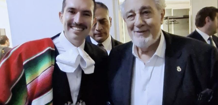 Chapala-born tenor Emmanuel Miranda shares stage with Plácido Domingo
